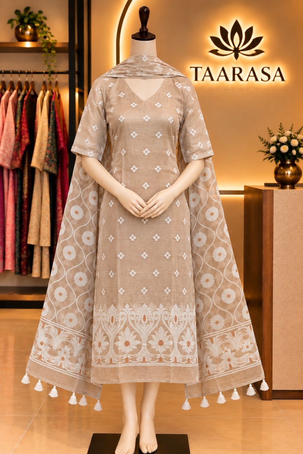 Jamdani 2pc dress