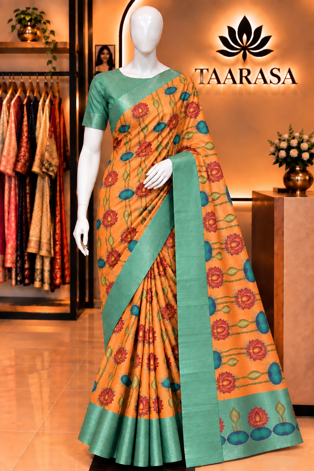 Soft Organza Saree