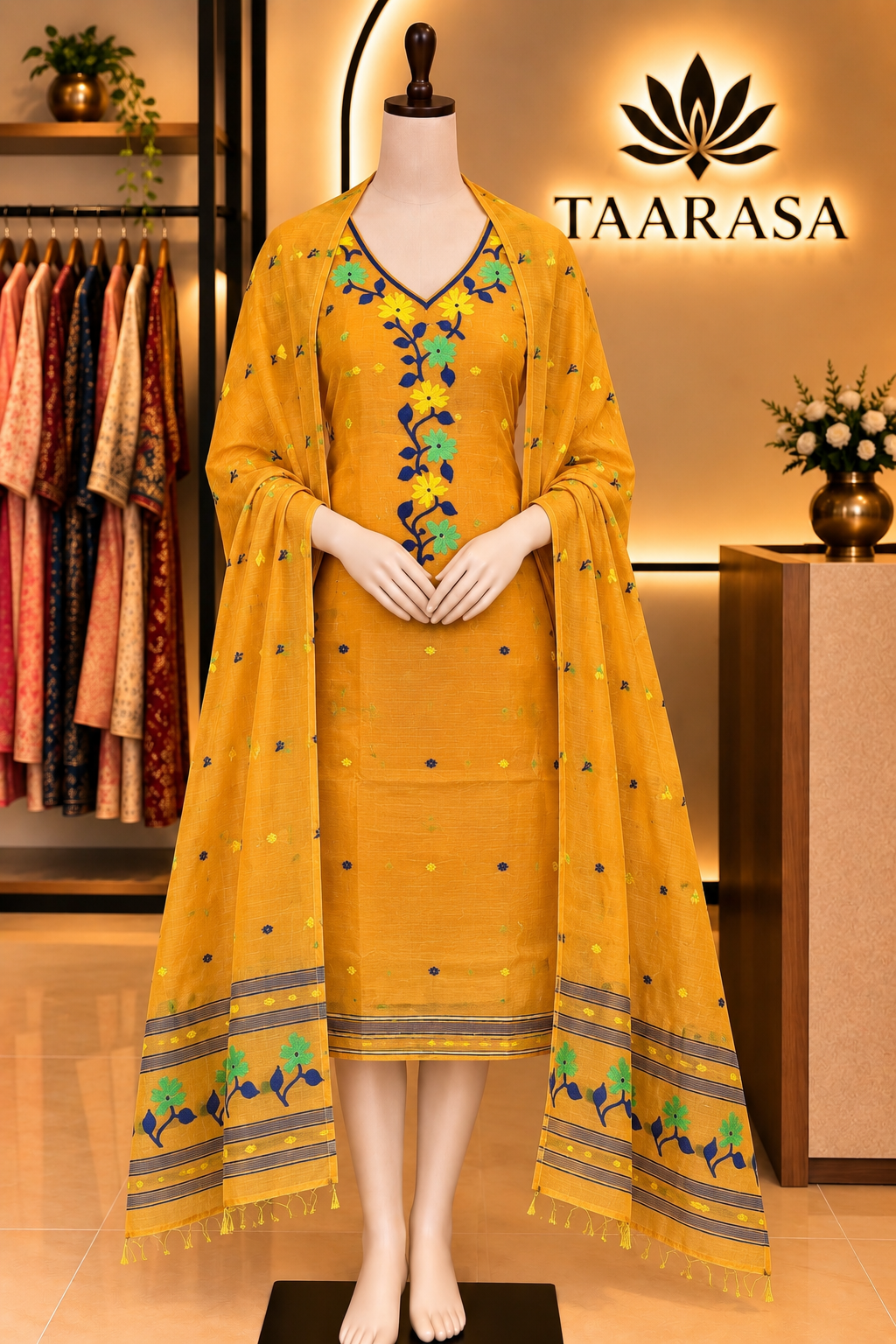 Jamdani 2pc dress