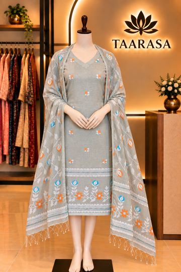 Jamdani 2pc dress