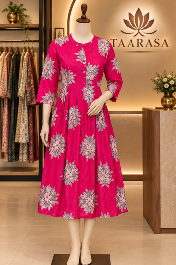 Pink Feeding Kurti