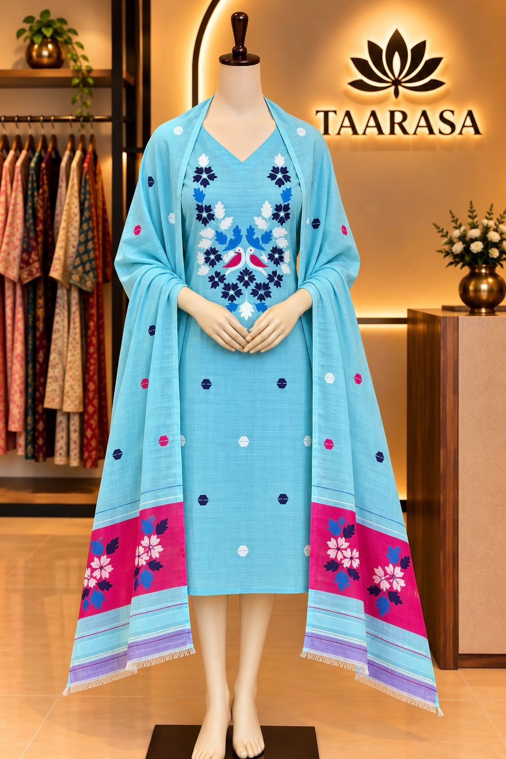 Jamdani 2pc dress
