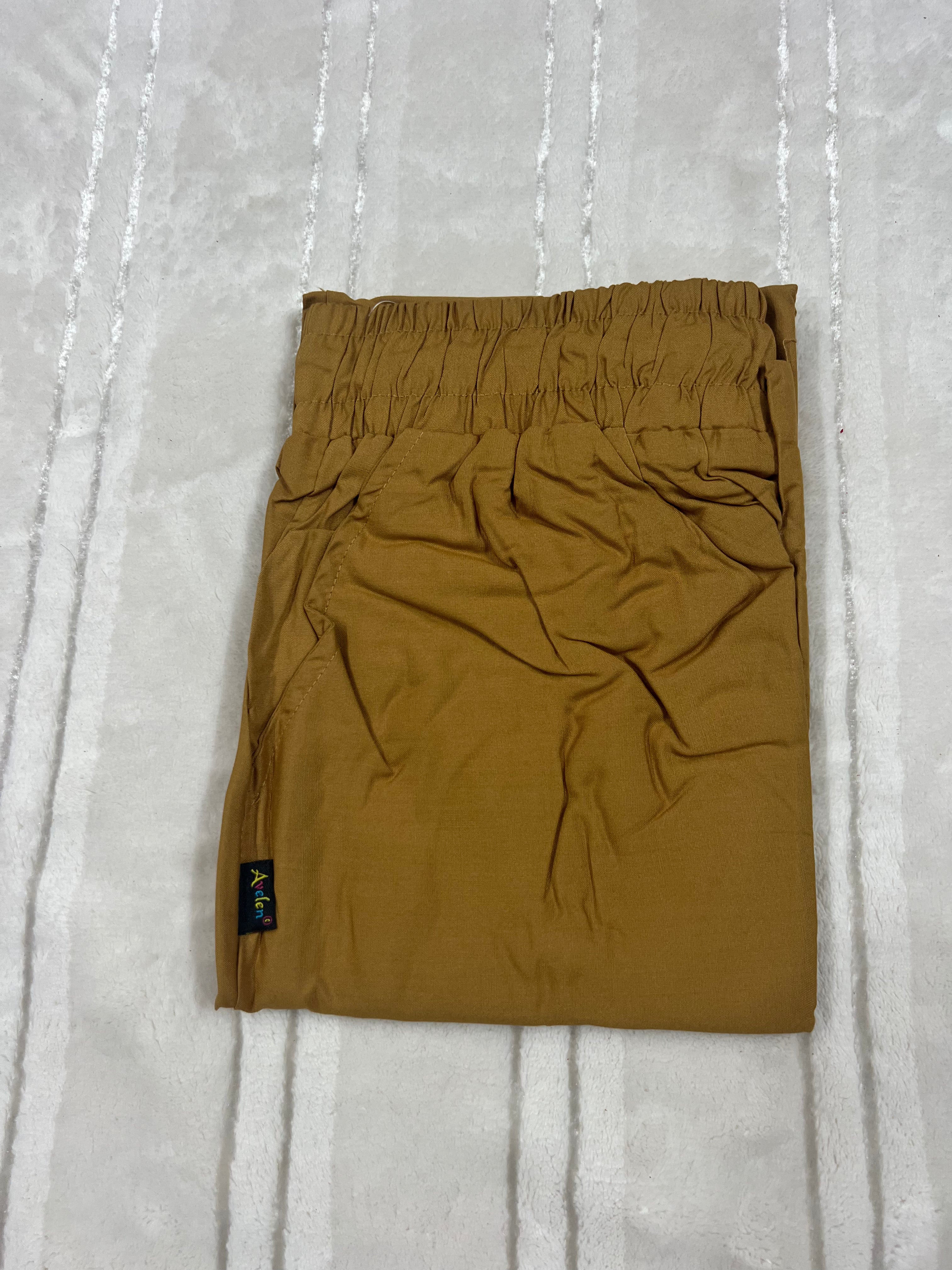 Straight cut pants