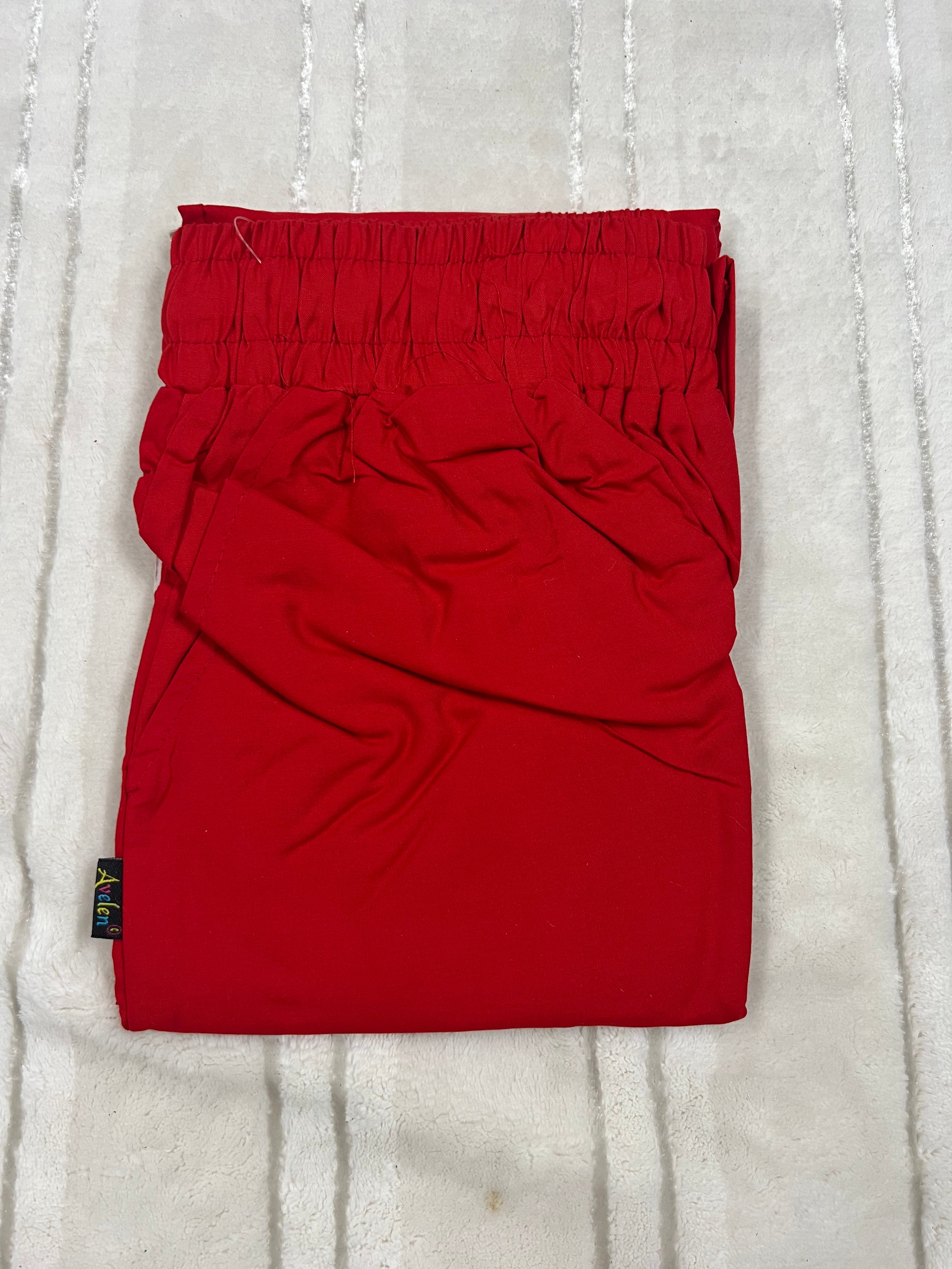 Straight cut pants