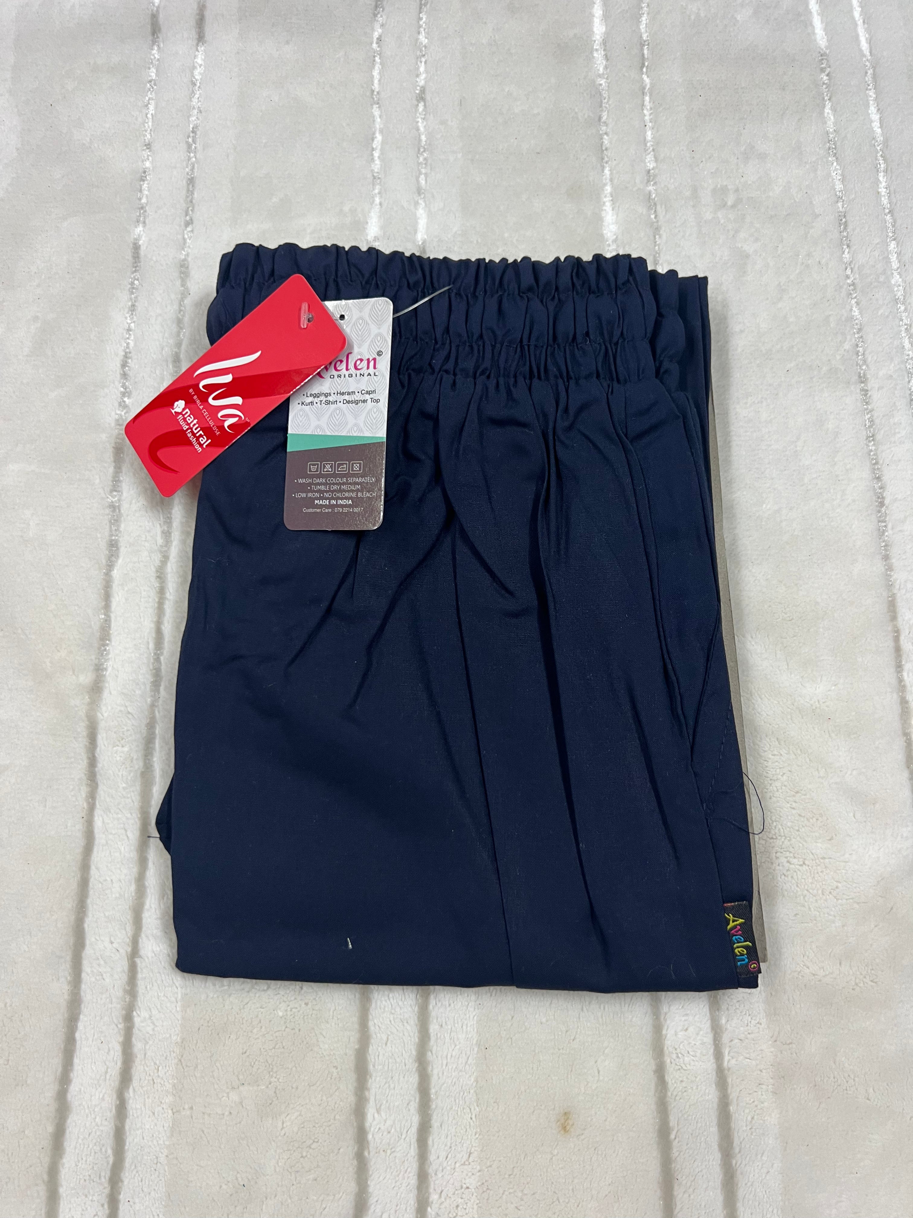 Straight cut pants