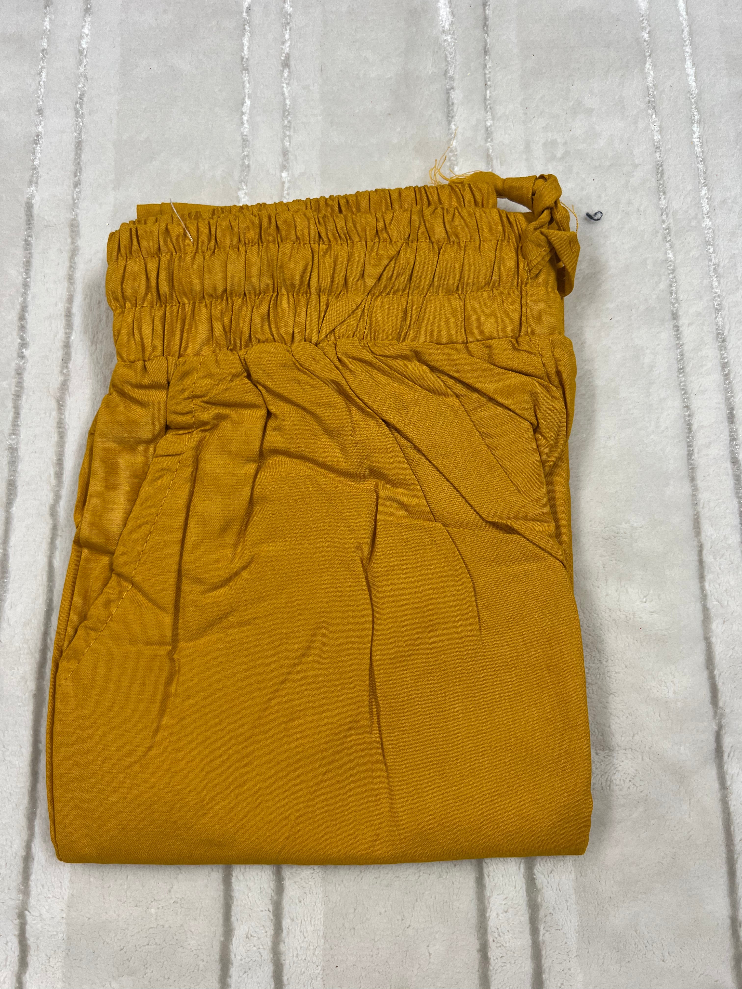 Straight cut pants