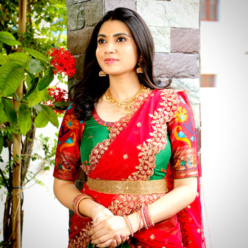 Semi Patola lehenga