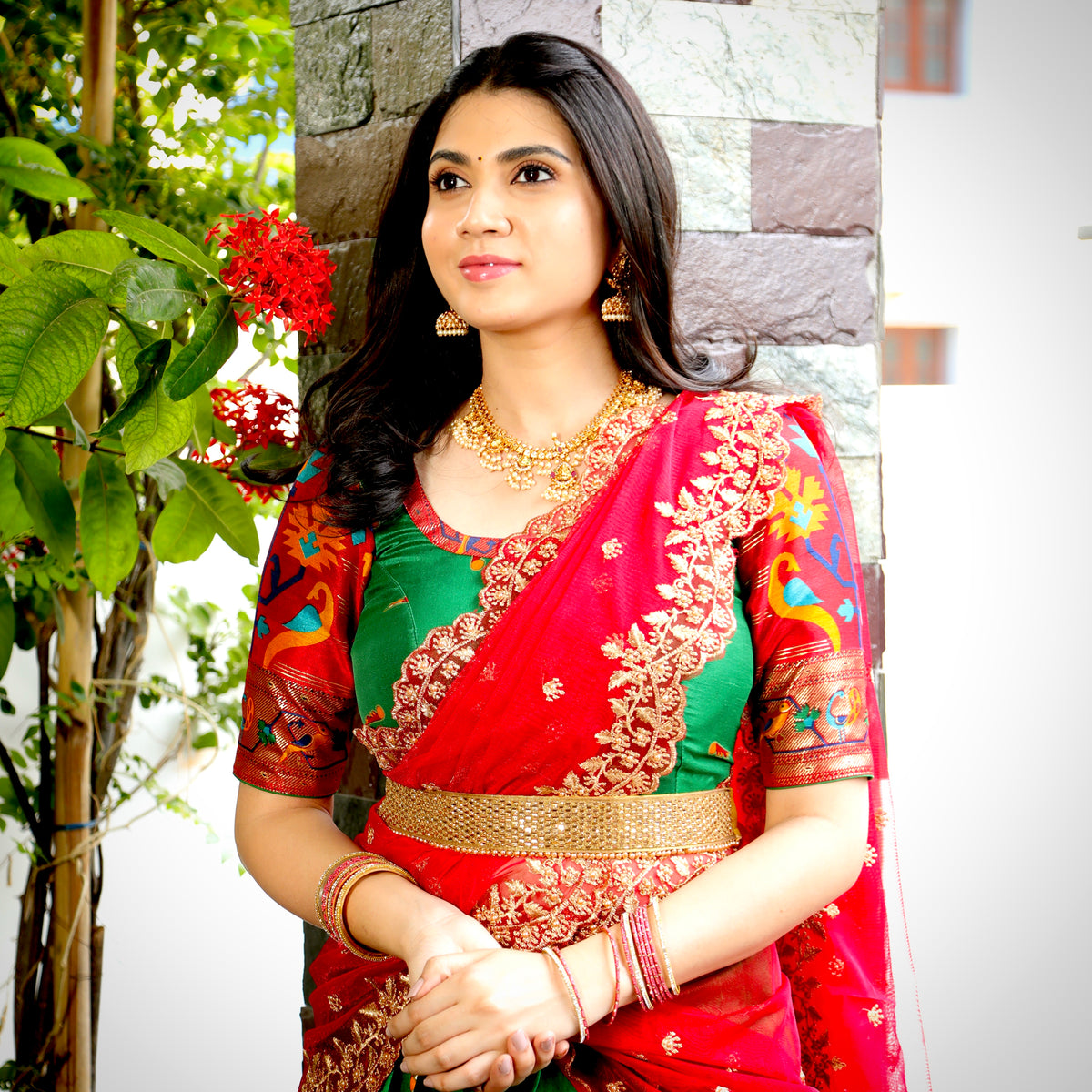 Semi Patola lehenga