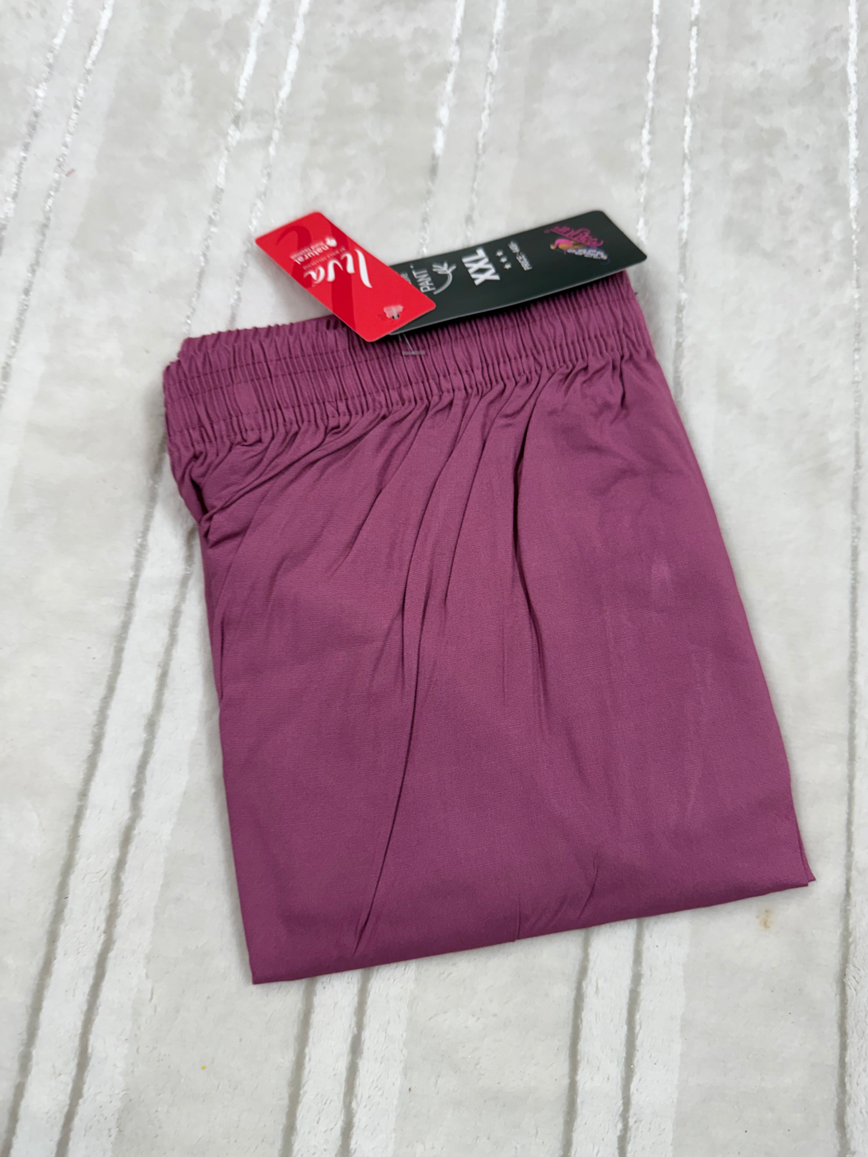 Straight cut pants