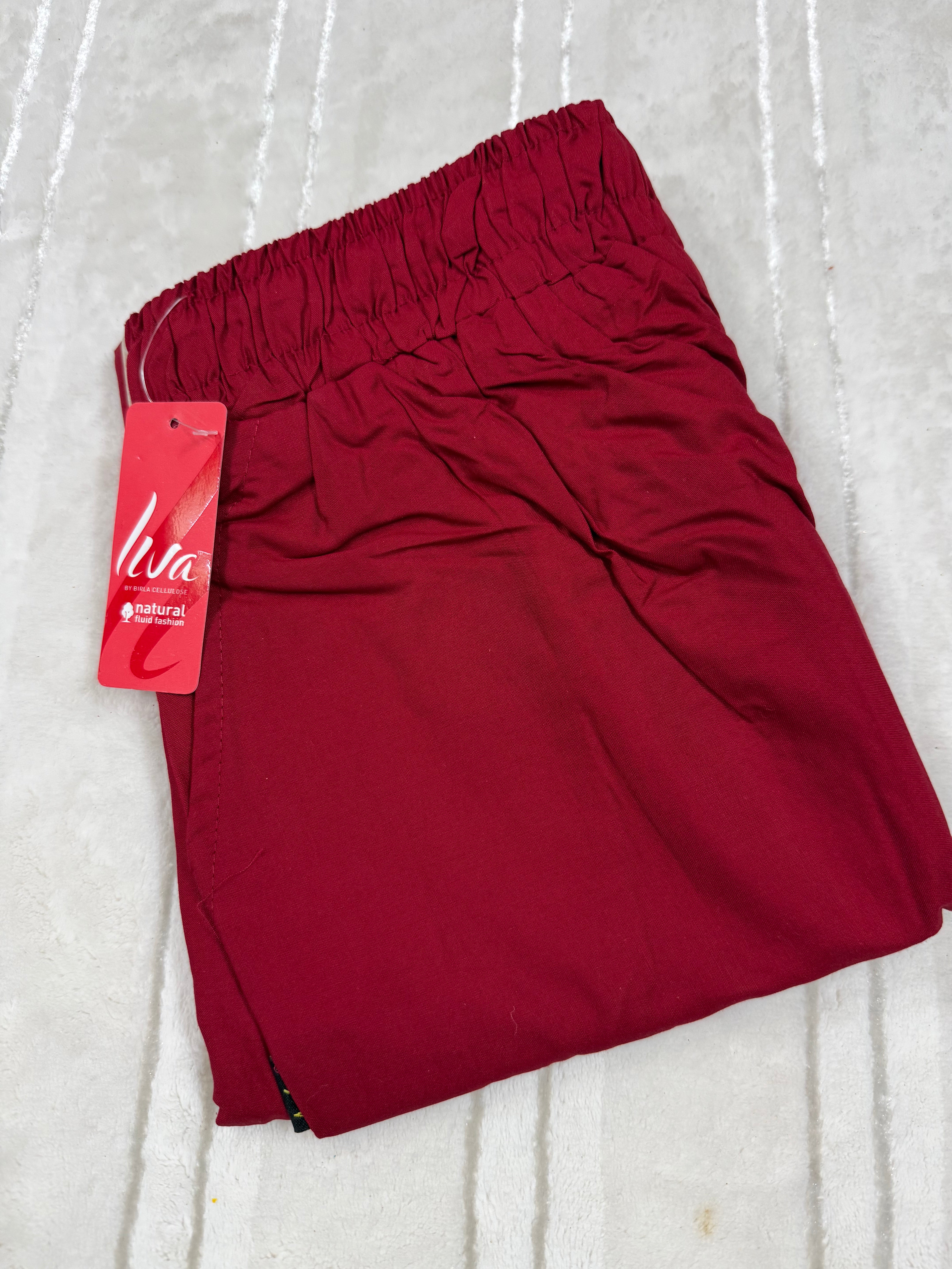 Straight cut pants