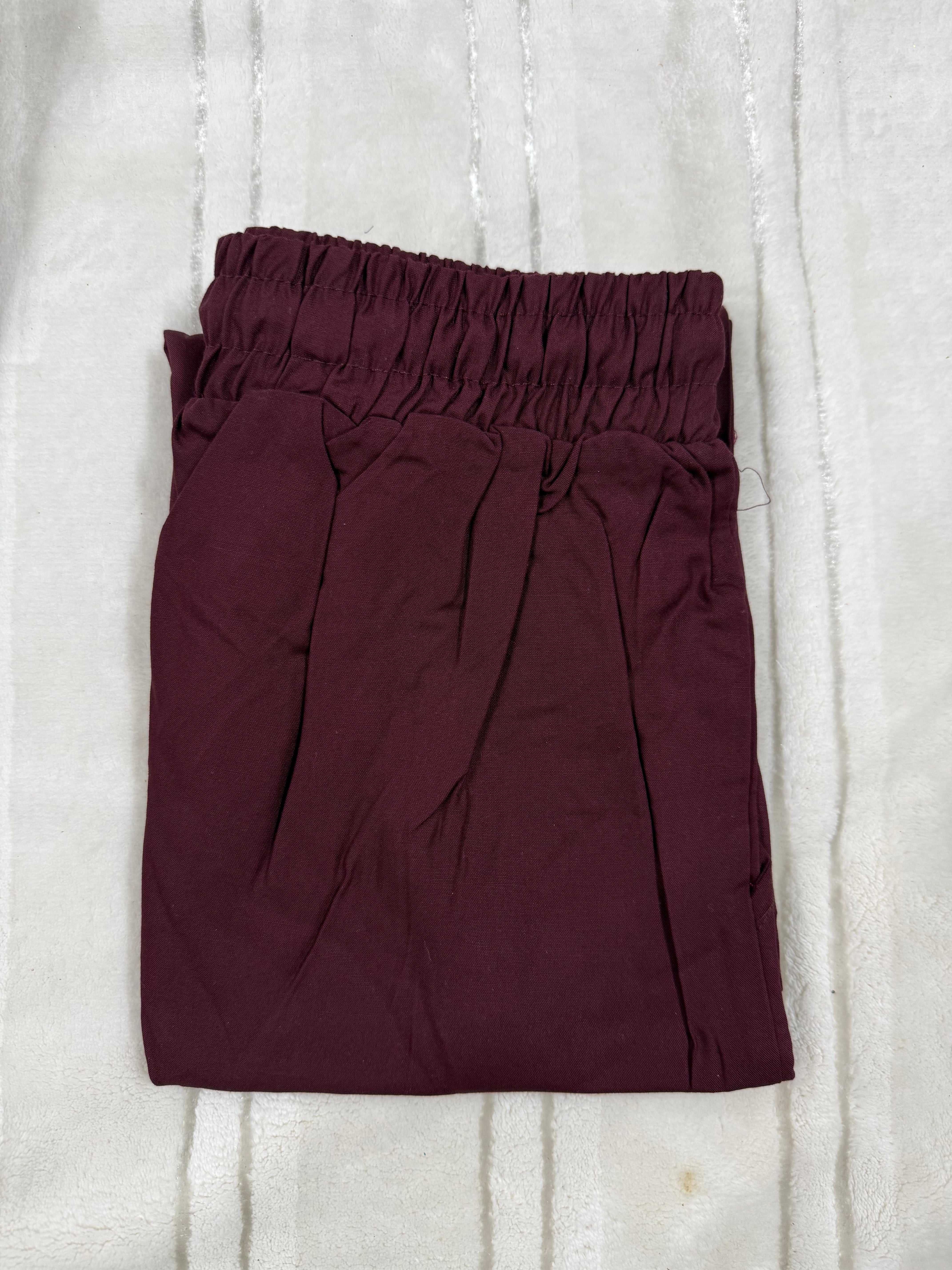 Straight cut pants