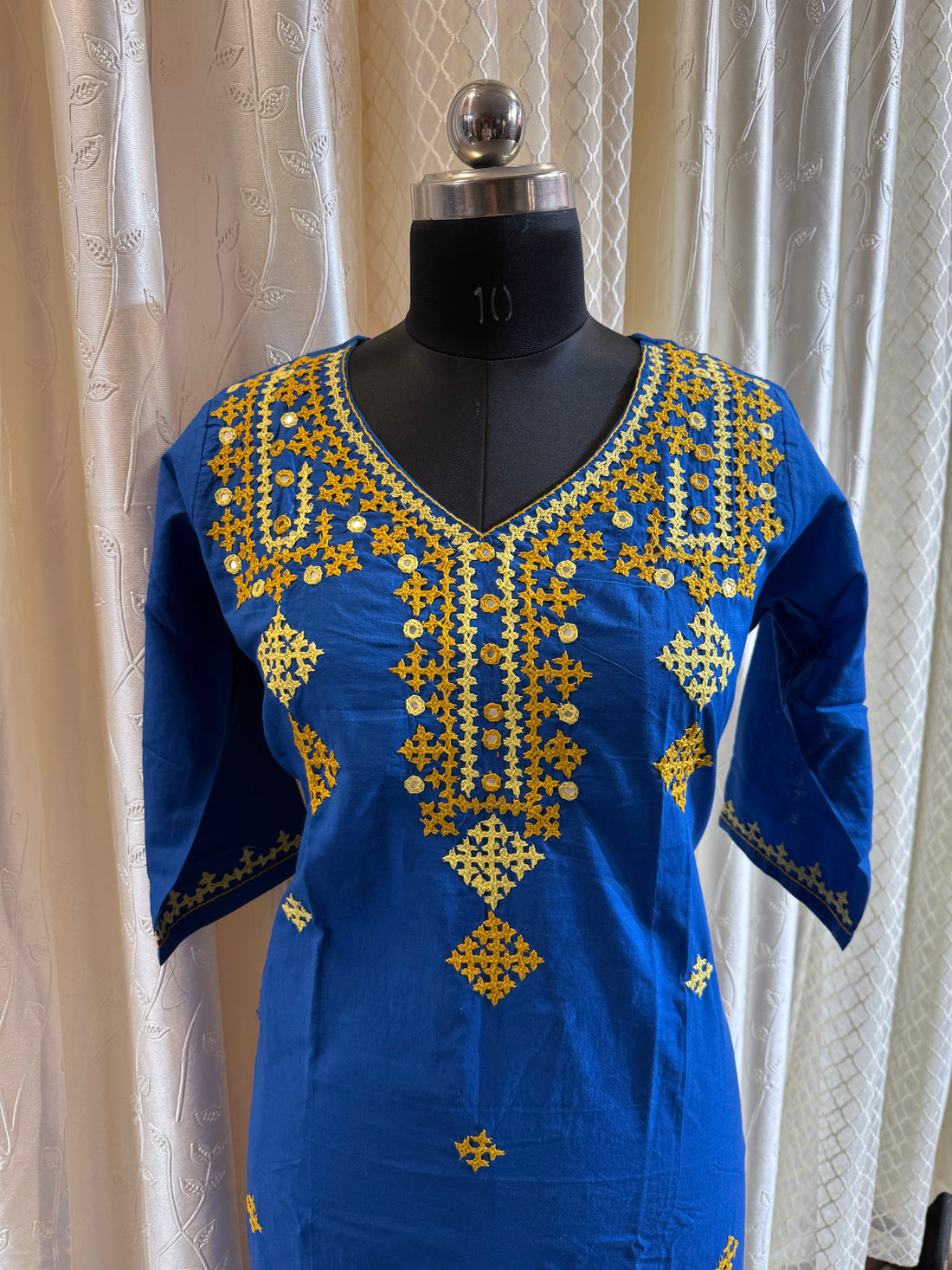 Cotton Kutch work Kurti