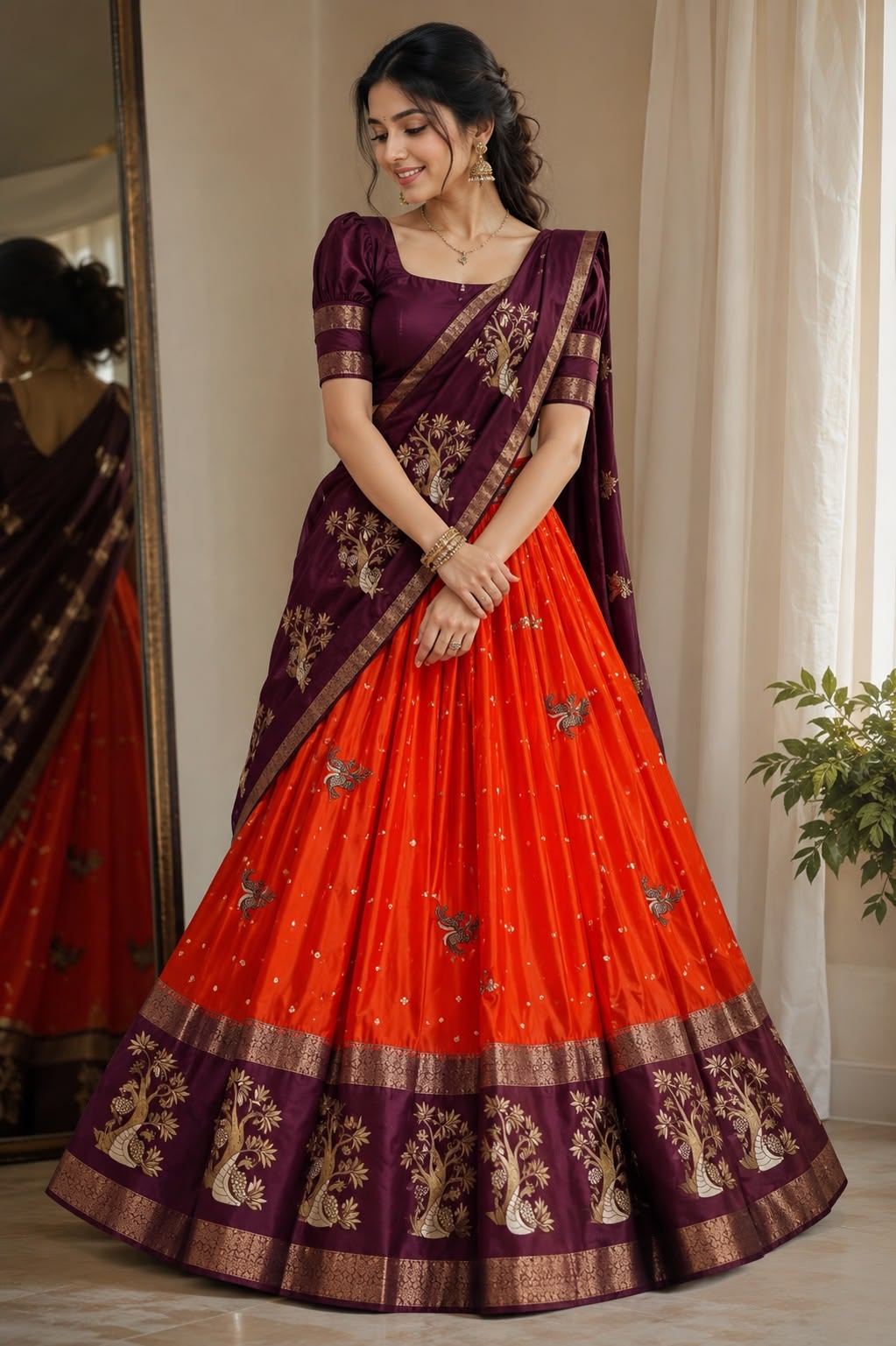 Half Saree